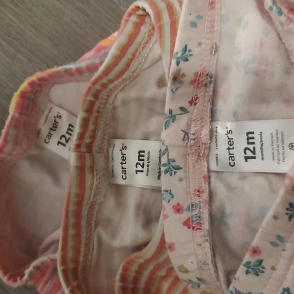 💚 Carter's | Bundle of 3 Toddler Leggings | 12M | Various Colours - Picture 3 of 3